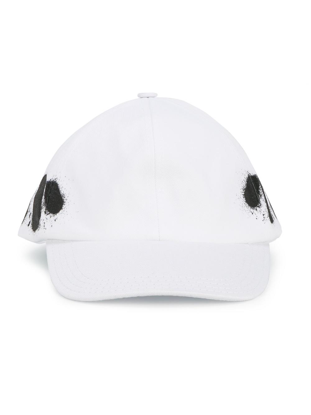 Off-White diagonals spray cap WHITE Men Accessories Hats
