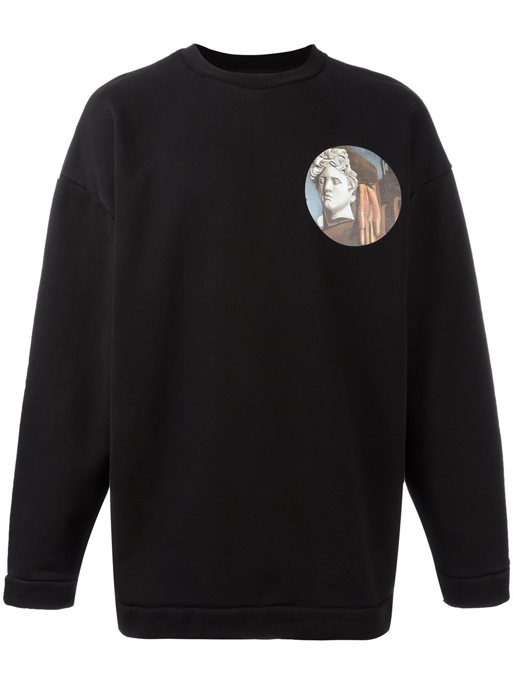 Off-White circle Chirico sweatshirt BLACK MULTI Men Clothing Sweatshirts