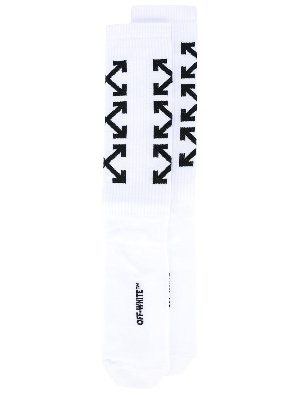 Off-White Arrows socks 0110 WHITE Men Clothing