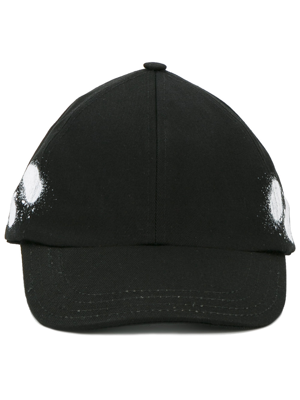 Off-White diagonal spray cap BLACK Men Accessories Hats