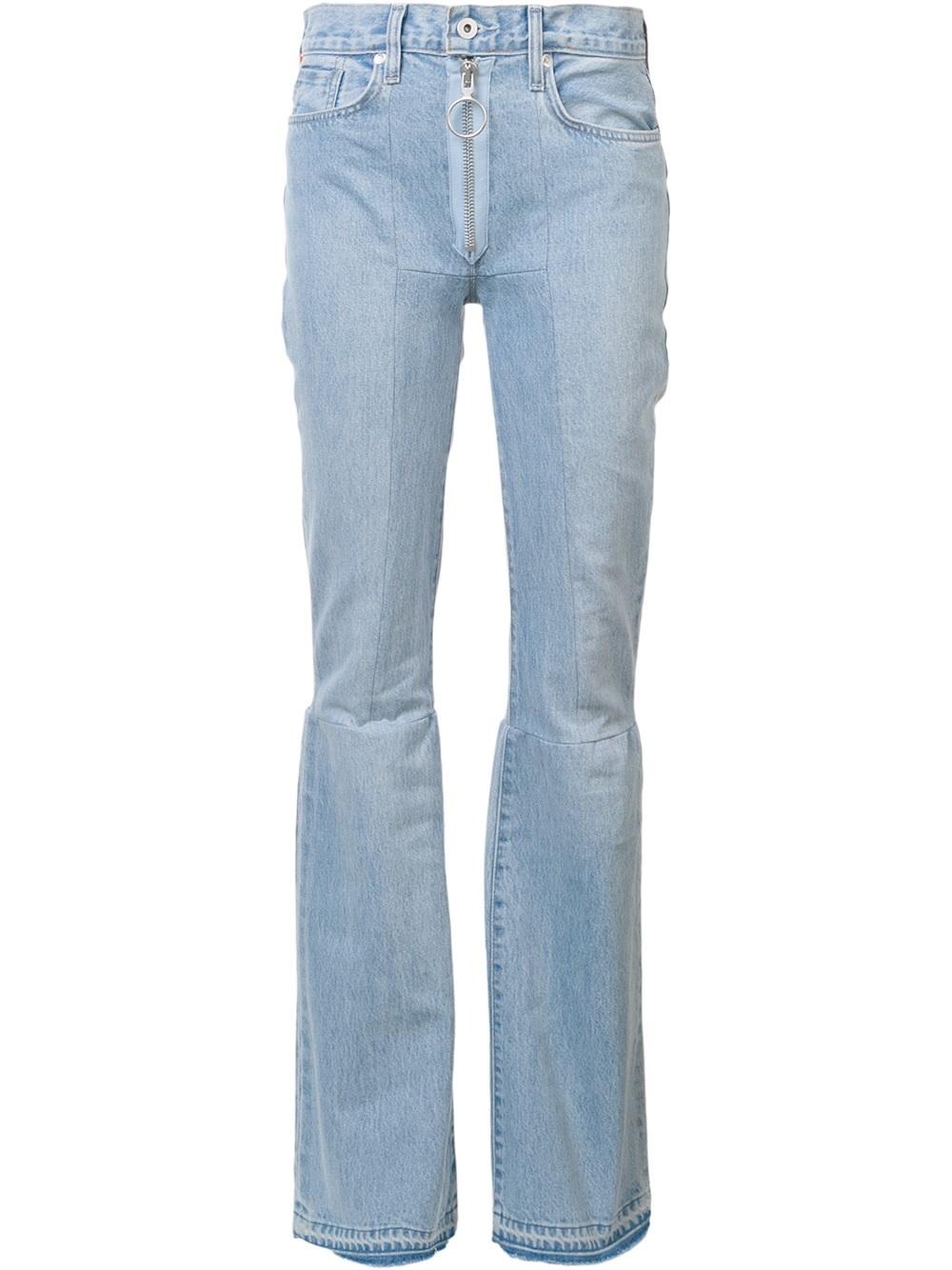 Off-White flared jeans 7300 VINTAGE WASH Women Clothing