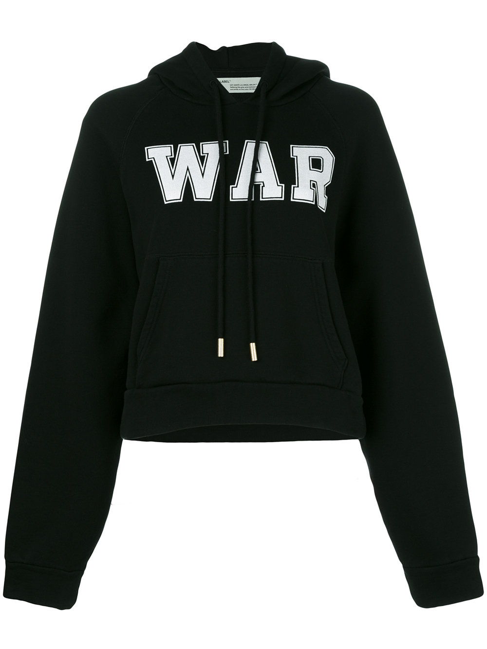 Off-White \'War\' hoodie 1001 BLACK Women Clothing Hoodies