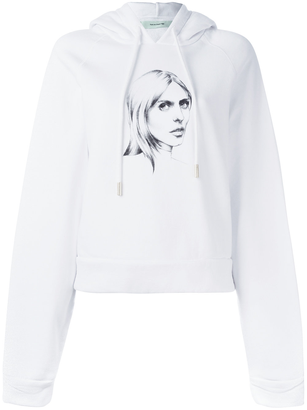 Off-White Till Death hoodie WHITE Women Clothing Hoodies